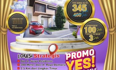 Rumah Murah Daerah Sidoarjo Jatim - ON SALE! Diamond Village Juanda 2, Segera Miliki Hunian Strategis Disini
