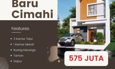 Promo murah 2 lantai cimahi utara bebas banjir