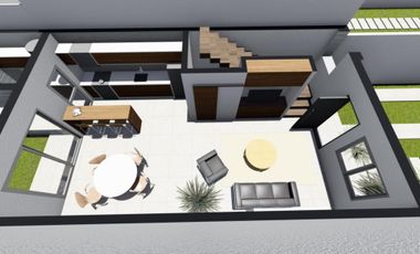 Duplex en barrio privado en Ing. Allan, Varela, totalmente en cuotas