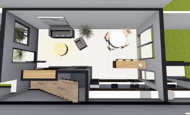 Duplex en barrio privado en Ing. Allan, Varela, totalmente en cuotas