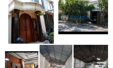 Dijual Rumah / Kantor / Gudang / Produksi jadi satu (Rumah Usaha) 1.5 Lt Jl. Raya Wonorejo Sel Rungkut Surabaya