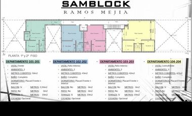 Departamento en venta en Ramos Mejia Sur