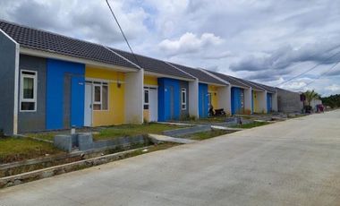Rumah Subsidi Terlaris hanya 10mnt ke Stasiun Unit Ready hanya 168jt