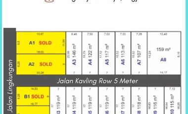 Masih 100 Jt-an: Tanah Cocok Pensiunan dekat Exit Tol Gamping