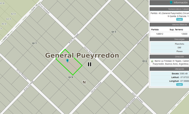 Venta - Casaquinta cinco ambientes sobre dos hectáreas a metros de Ruta 2 - Barrio La Trinidad