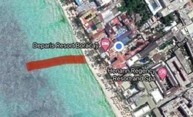 FOR SALE/LEASE - Beach front in Boracay Property Station 2