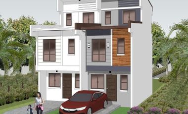 House and Lot in Sinai Street, North Olympus Subdivision, Duplex three storey