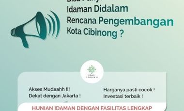 Rumah Syariah Mewah Di Pusat pemerintah daerah Cibinong Bogor Harga Promo!!