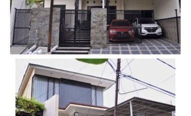 Rumah Minimalis 2 Lantai Dengan Kolam Renang Jl. Saronojiwo, Prapen Surabaya