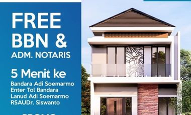 Rumah Minimalis 2 Lantai Harga 300an Juta Sudah SHM