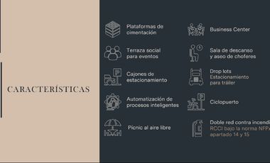 Terreno Industrial venta 988.71m2, Circulo Metropolitano I