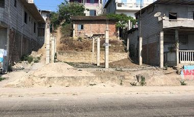 Terreno en sector comercial a 5 minutos de Montañita