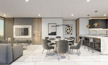 Departamento de 2 Recámaras en Preventa, Zona Norte de Mérida | 117 m² | Torre E