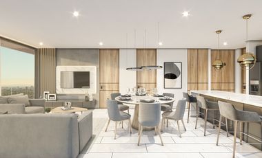 Departamento de 2 Recámaras en Preventa, Zona Norte de Mérida | 117 m² | Torre E