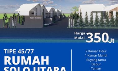RUMAH MURAH DI SOLO UTARA 7 MENIT KE UNS