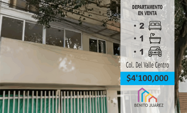 Departamento en venta en Martín Mendalde, Del Valle Centro. F115279