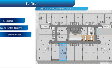 oficina en venta en chía. Cod V1004440