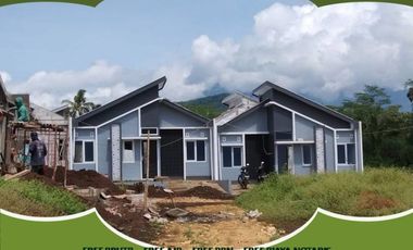 Rumah Dijual di Malang Tipe 25/72 Fasum Lengkap View Katu