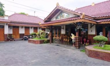 Rumah Etnik Jawa Dalam Benteng Keraton Yogyakarta