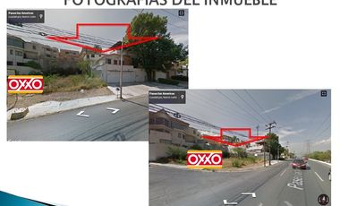 RENTA ESTRATÉGICO Terreno Comercial AV PASEO LAS AMÉRICAS, junto OXXO 460 m2 GPE