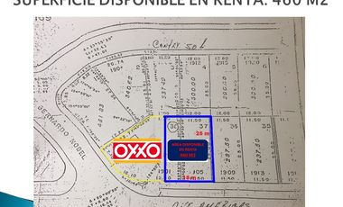 RENTA ESTRATÉGICO Terreno Comercial AV PASEO LAS AMÉRICAS, junto OXXO 460 m2 GPE