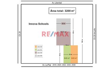 ¡Gran Oportunidad De Inversión! Terreno De 3,200 M² En Avenida La Paz, Ideal Para Proyectos Residenciales O Comerciales