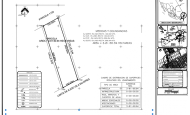 Terreno Venta. Cancún. 3.8Has. $39MDP