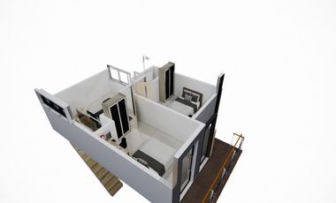 RUMAH DUA LANTAI DEKAT KANTOR KECAMATAN KEBAKKRAMAT DISKON 100 JUTA