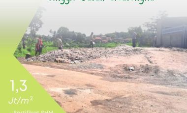 Tanah Bandung Pinggir Jalan Cicalengka Luas 100 m2 Dicicil
