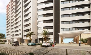Departamento frente al mar, cava, alberca para adultos, gimnasio, ludoteca, albe