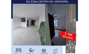SE VENDE APARTAMENTO MAS LOCAL EN LA ZONA CENTRO EN MONTERIA