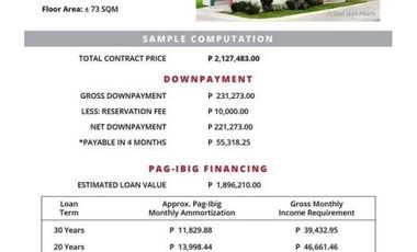 RFO - READY For Occupancy- Brandnew Townhouse For Sale