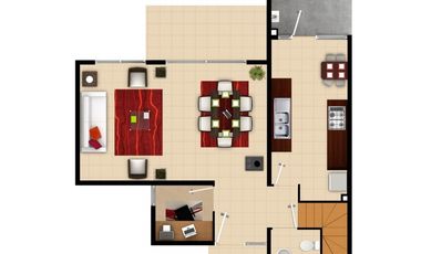 CURAUMA / BOSQUE REAL VI / 3D 3B 2E