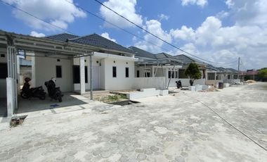 RUMAH CLUSTER DENGAN KEAMANAN SECURITY 24 JAM DEKAT JUMBO MART