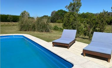 Complejo de Casas de Campo, 5 Has con 4 casas con plieta de natación.