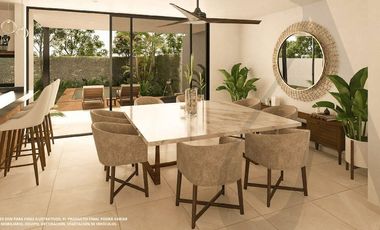 Casa en Venta en Mérida, privada Arbelia, Conkal (Mod. 3 Rec)