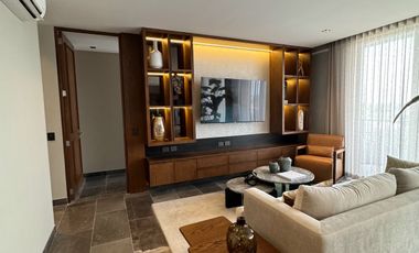 Departamento residencial en venta con terraza, piscina y galería de arte, Mérida