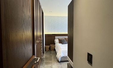 Departamento residencial en venta con terraza, piscina y galería de arte, Mérida