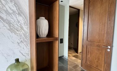 Departamento residencial en venta con terraza, piscina y galería de arte, Mérida