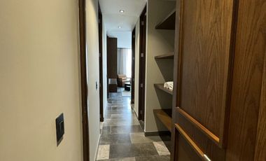 Departamento residencial en venta con terraza, piscina y galería de arte, Mérida