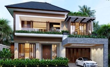 rumah premium di jual di kawasan elit di jl cemara gading komp pemda bebas desain