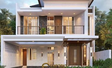rumah premium di jual di kawasan elit di jl cemara gading komp pemda bebas desain