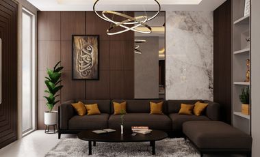 rumah premium di jual di kawasan elit di jl cemara gading komp pemda bebas desain