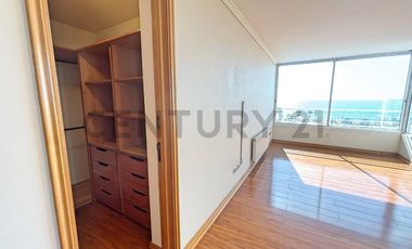 Departamento en Arriendo con vista, 4D y 4B, Viña del Mar
