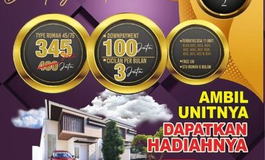 Dijual Rumah di Sidoarjo - ON SALE! Diamond Village Juanda 2, Hunian Ternyaman dan Termurah