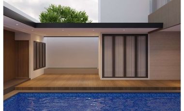 RUMAH KONTEMPORER MEWAH FULL INTERIOR DAN KOLAM RENANG DI KOTA PEKANBARU
