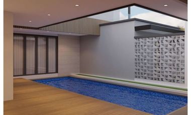 RUMAH KONTEMPORER MEWAH FULL INTERIOR DAN KOLAM RENANG DI KOTA PEKANBARU