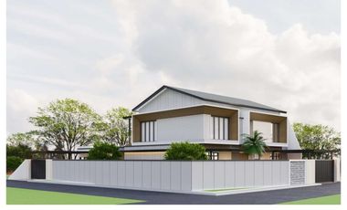 RUMAH KONTEMPORER MEWAH FULL INTERIOR DAN KOLAM RENANG DI KOTA PEKANBARU