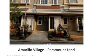Cluster Amarillo Village Desain Cantik Ready Stock @Paramount Land Tangerang