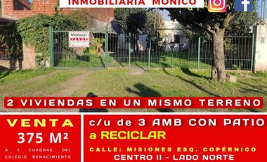 Venta 2 viviendas en un mismo terreno en Paso del rey